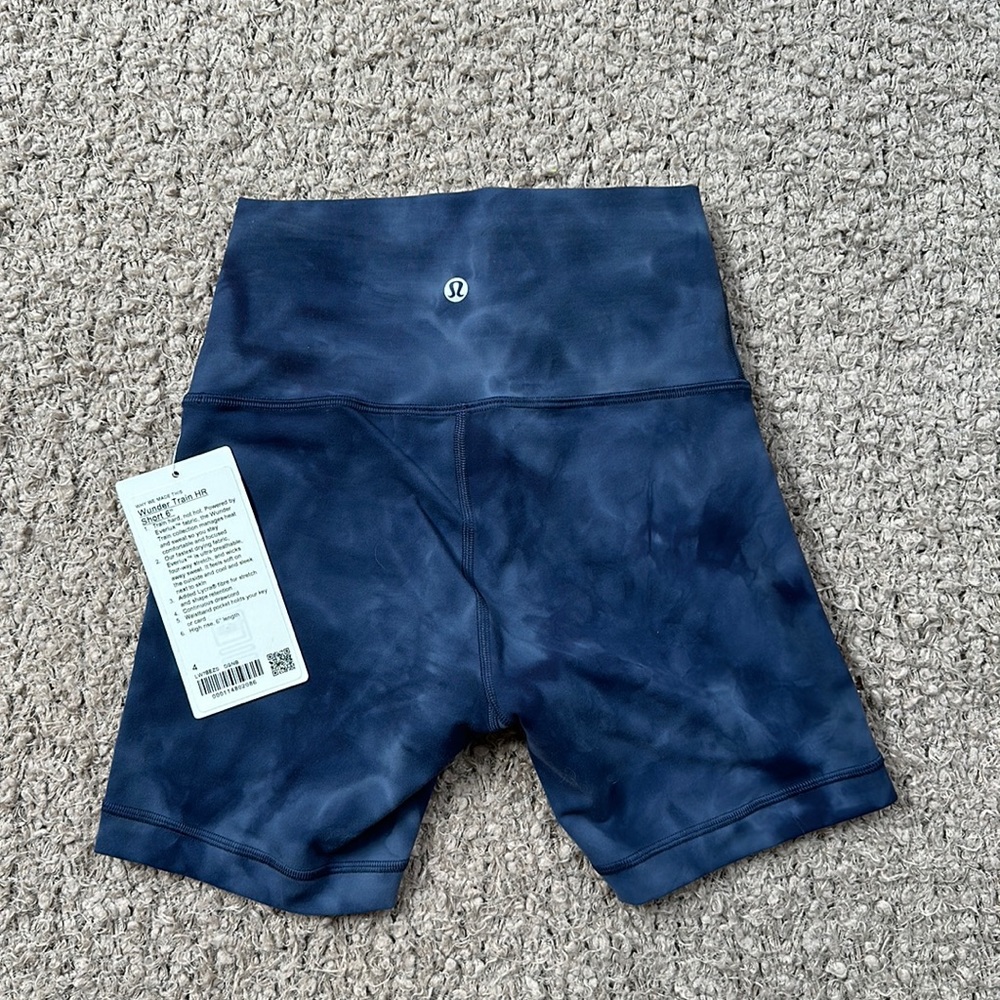 New Wunder Train high rise short 6”